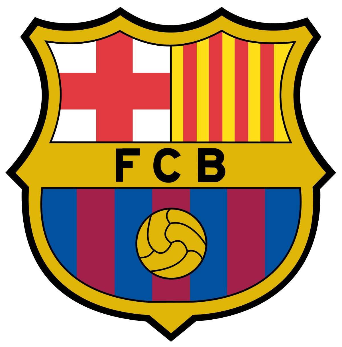 logotipo do time do barcelona